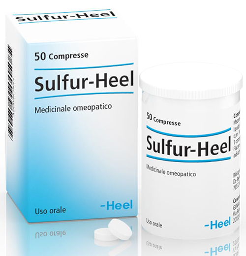 HEEL SULFUR 50 TAVOLETTE - pharmaluna