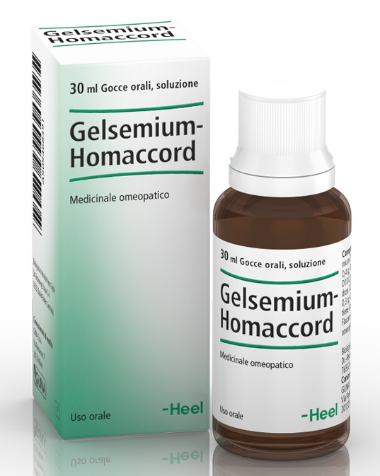 HEEL GELSEMIUM HOMACCORD GOCCE 30 ML - pharmaluna