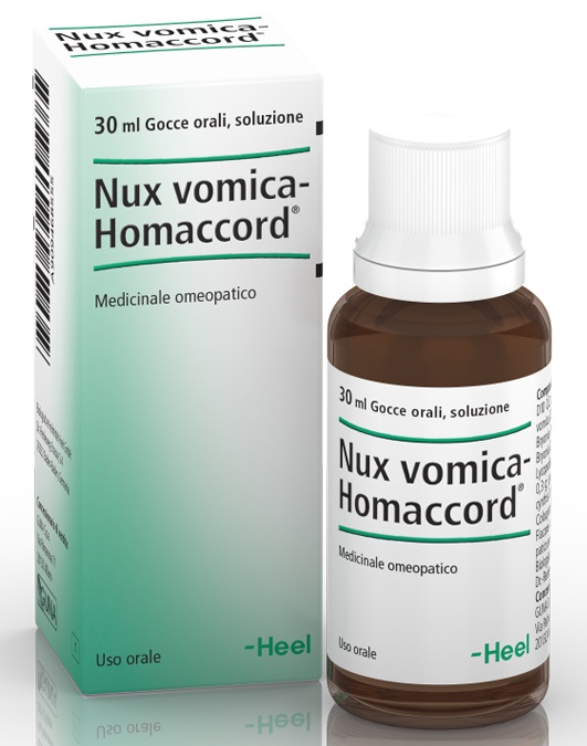 HEEL NUX VOMICA HOMACCORD GOCCE 30 ML - pharmaluna