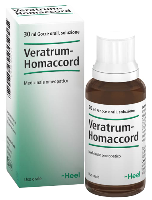 HEEL VERATRUM HOMACCORD GOCCE 30 ML - pharmaluna
