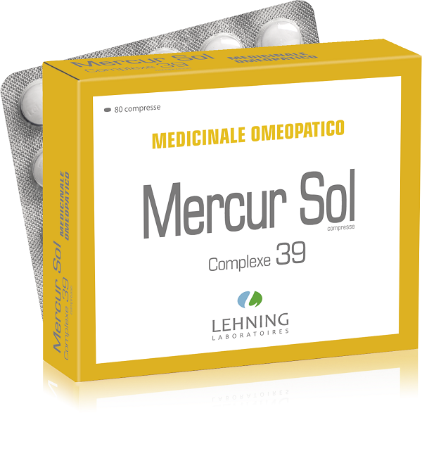 LEHNING 39 MERCURIUS SOL COMP 80 COMPRESSE - pharmaluna