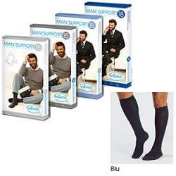MAN SUPPORT 15 COTTON GAMBALETTO 15 BLU 4 - pharmaluna