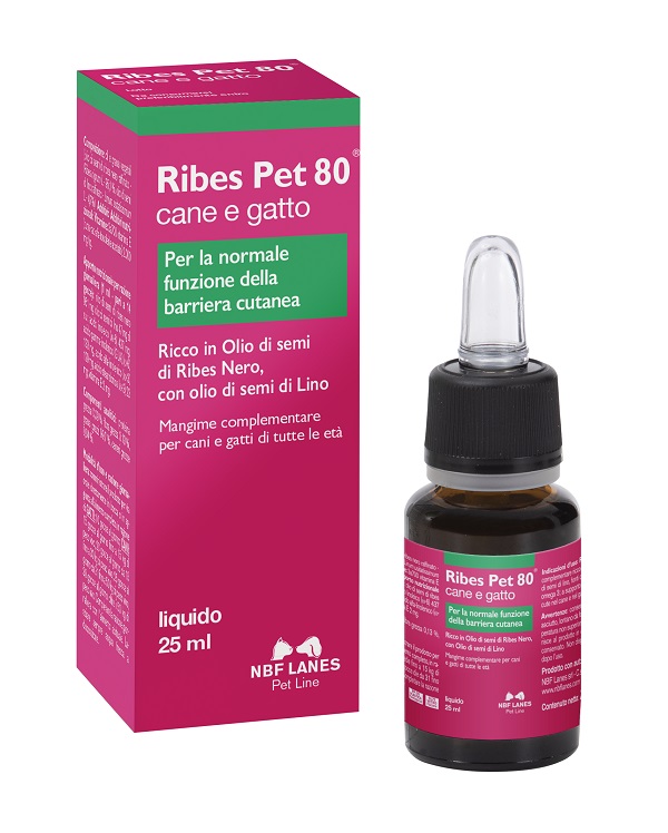 RIBES PET 80 GOCCE OLIO 25 ML CON CONTAGOCCE - pharmaluna
