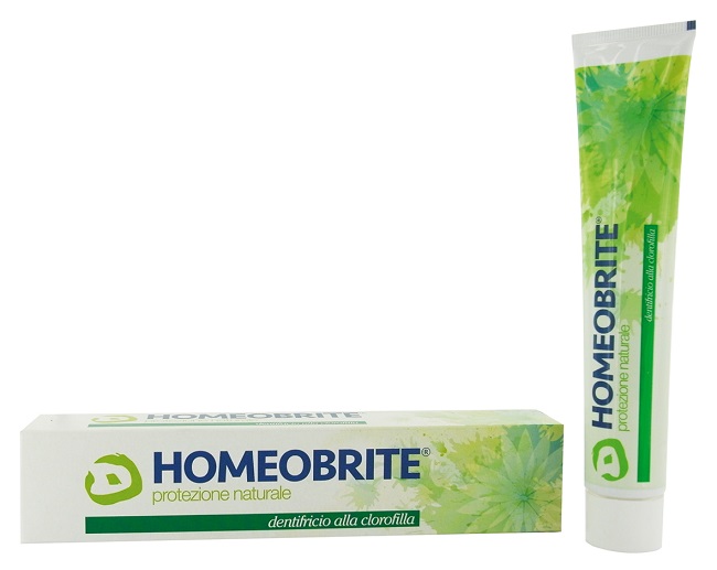 HOMEOBRITE DENTIFRICIO ALLA CLOROFILLA 75 ML - pharmaluna