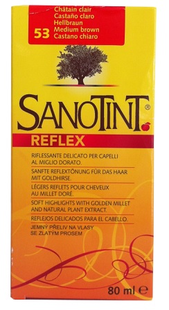 SANOTINT REFLEX CASTANO CHIARO 80 ML - pharmaluna