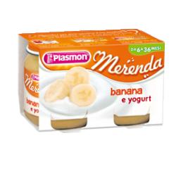 PLASMON OMOGENEIZZATO YOGURT BANANA 120 G X 2 PEZZI - pharmaluna