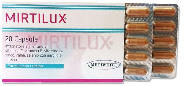 MIRTILUX 20 CAPSULE - pharmaluna
