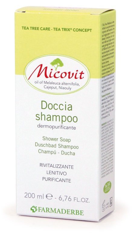 MICOVIT DOCCIA SHAMPOO 200 ML - pharmaluna