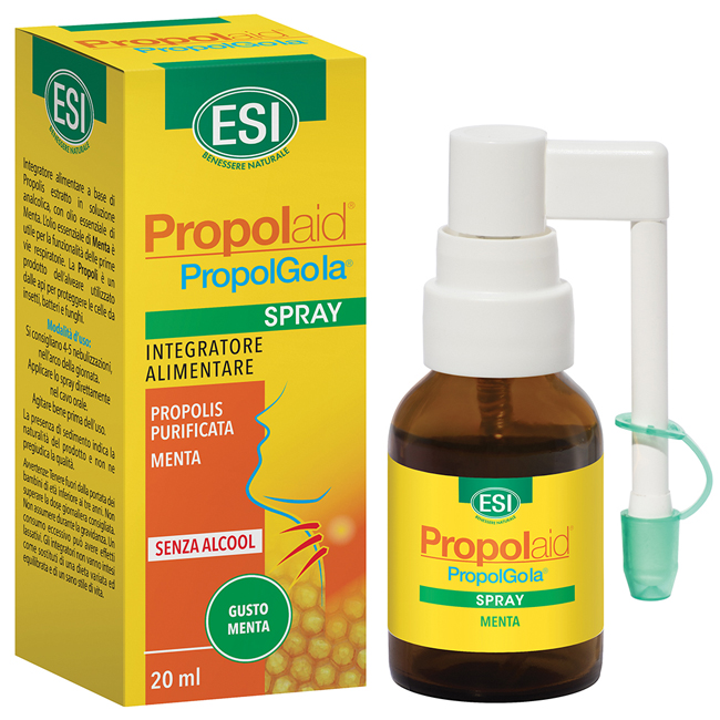 ESI PROPOLAID SPRAY GOLA ANALCOLICO MENTA 20 ML - pharmaluna