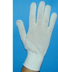 GUANTO IN COTONE BIANCO 9 - pharmaluna
