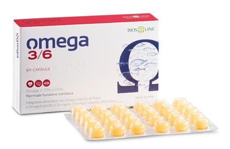BIOSLINE OMEGA 3/6 60 CAPSULE - pharmaluna