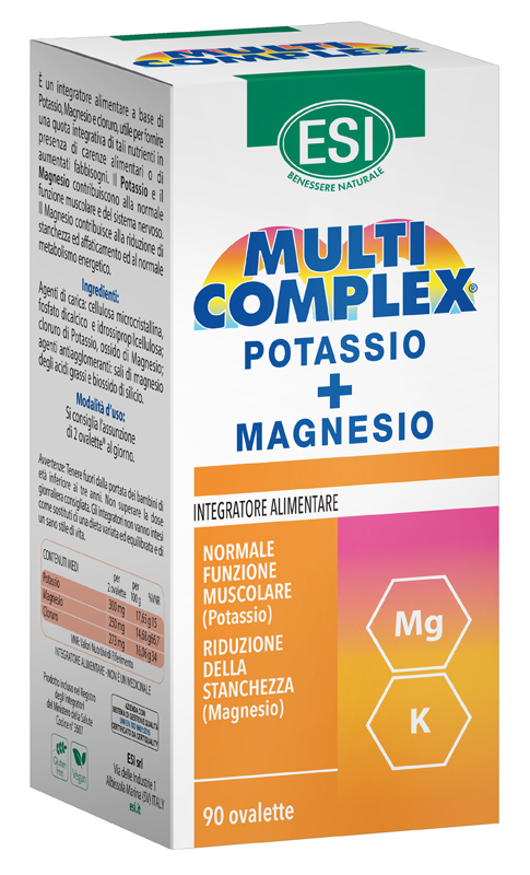ESI MULTICOMPLEX POTASSIO MG 90 OVALETTE - pharmaluna