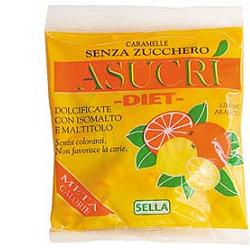 ASUCRI CARAMELLA ARANCIA LIMONE 40 G - pharmaluna