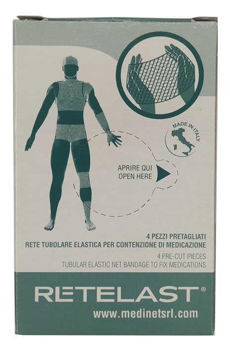 BENDA A RETE RETELAST MANO 4PZ - pharmaluna