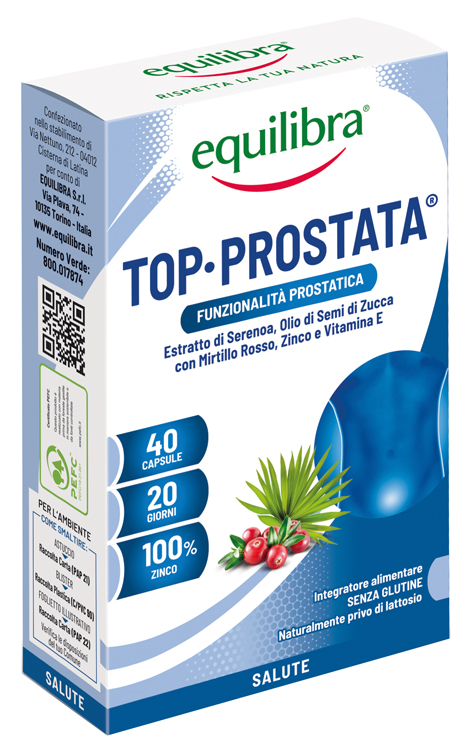 TOP PROSTATA 40 PERLE GELATINOSE - pharmaluna