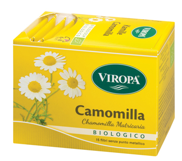 VIROPA CAMOMILLA BIO 15 BUSTINE - pharmaluna