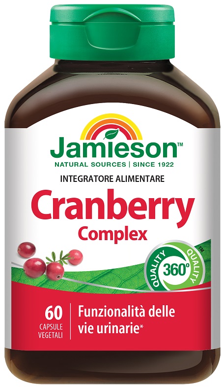CRANBERRY COMPLEX JAMIESON 60 CAPSULE - pharmaluna