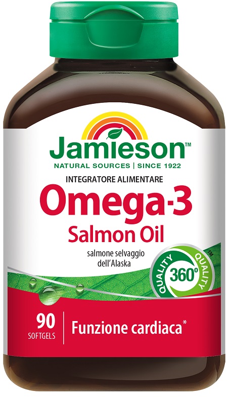 OMEGA 3 SALMON OIL 90 PERLE - pharmaluna