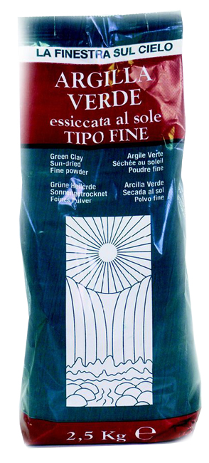 FSC ARGILLA VERDE FINE 2,5 KG - pharmaluna