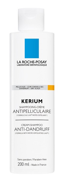 KERIUM SHAMPOO ANTI-FORFORA CAPELLI SECCHI 200 ML - pharmaluna