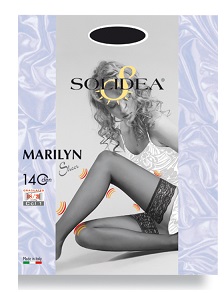 MARILYN 140 SHEER CALZA AUTOREGGENTE GLACE' L - pharmaluna