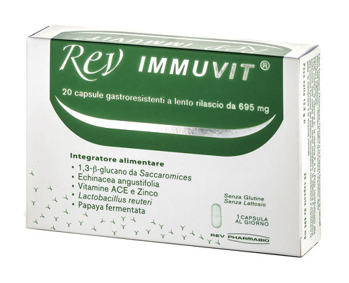 REV IMMUVIT 20 CAPSULE - pharmaluna