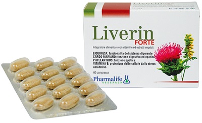 LIVERIN FORTE 60 COMPRESSE - pharmaluna