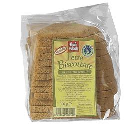 FETTE BISCOTTATE 4 CEREALI 300 G - pharmaluna