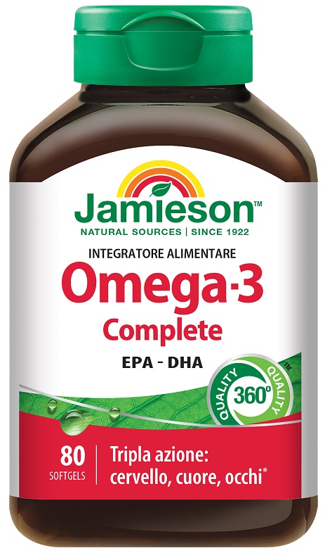 OMEGA 3 COMPLETE JAMIESON 80 PERLE - pharmaluna