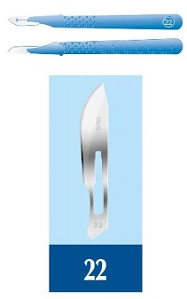 BISTURI PIC MONOUSO STERILE MISURA 22 1 PEZZO - pharmaluna