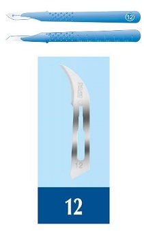 BISTURI PIC MONOUSO STERILE MISURA 12 1 PEZZO - pharmaluna