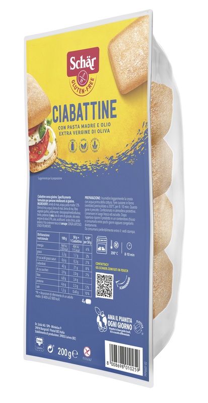 SCHAR CIABATTINA 200 G - pharmaluna