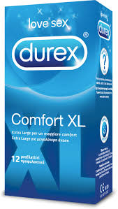 PROFILATTICO DUREX COMFORT XL 12 PEZZI - pharmaluna