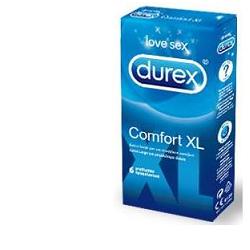 PROFILATTICO DUREX COMFORT XL 6 PEZZI - pharmaluna