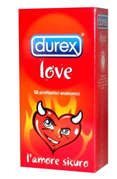 PROFILATTICO DUREX LOVE 12 PEZZI - pharmaluna