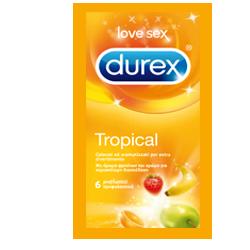 PROFILATTICO DUREX TROPICAL EASY ON 6 PEZZI - pharmaluna