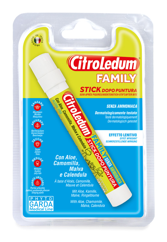 CITROLEDUM FAMILY STICK SENZA AMMONIACA 10 ML - pharmaluna