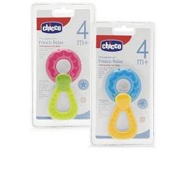 CHICCO ANELLO REFRIGERANTE FRESCO RELAX AZZURRO O ROSA - pharmaluna