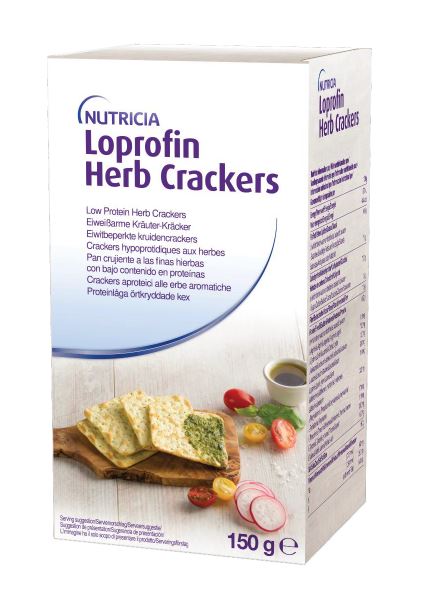 LOPROFIN CRACKER ERBE AROMATICHE 150 G - pharmaluna