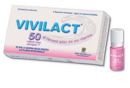 VIVILACT 50 MILIARDI 5 FLACONCINI 7 ML - pharmaluna