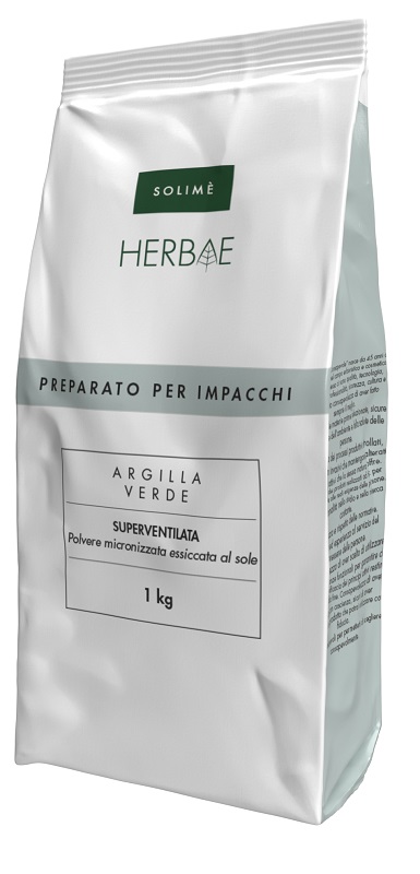 ARGILLA VERDE SUPERVENTILATA 1 KG - pharmaluna