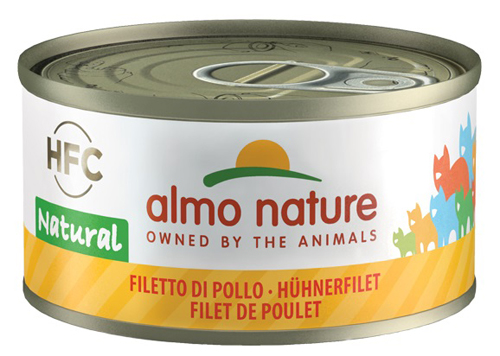 ALMO NATURE CAT FILETTO POLLO 70 G - pharmaluna