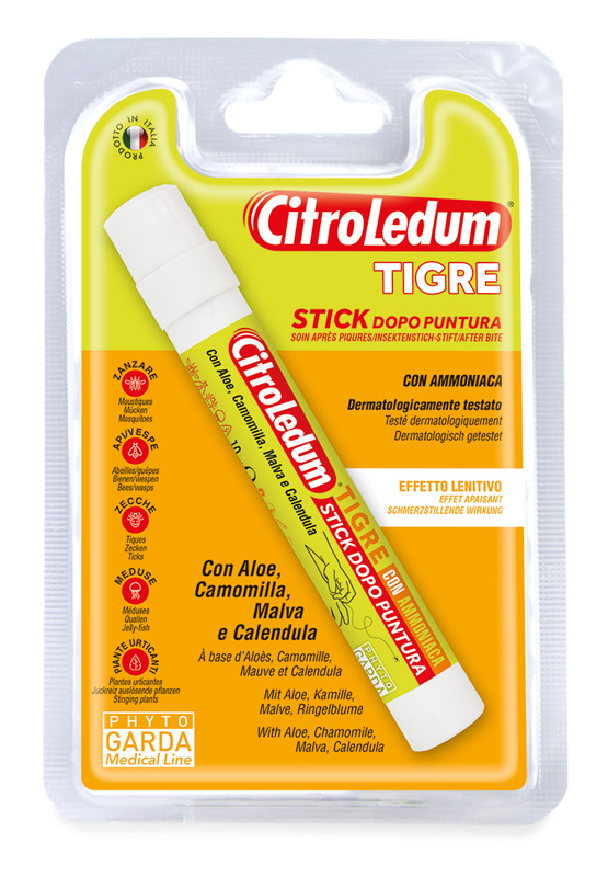 CITROLEDUM TIGRE STICK CON AMMONIACA 10 ML - pharmaluna