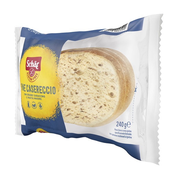 SCHAR PANE CASERECCIO SENZA LATTOSIO 240 G - pharmaluna