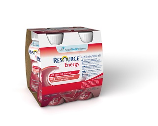 RESOURCE ENERGY FRAGOLA/LAMPONE 4 BOTTIGLIE 200 ML - pharmaluna