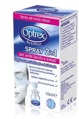 SPRAY OCULARE OPTREX ACTIMIST 2IN1 OCCHI SECCHI E IRRITATI 1 PEZZO - pharmaluna