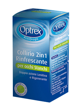 GOCCE OCULARI OPTREX ACTIDROPS 2IN1 RINFRESCANTE OCCHI STANCHI 1 PEZZO - pharmaluna