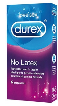 PROFILATTICO DUREX NO LATEX 6 PEZZI - pharmaluna
