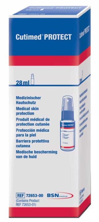 FILM BARRIERA PROTETTIVA CUTANEA CUTIMED PROTECT FILM IN SPRAY DA 28ML PER CUTE INTEGRA - pharmaluna