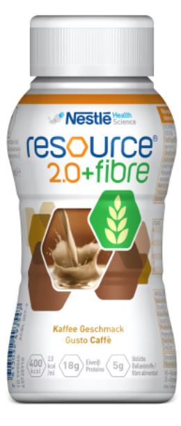 RESOURCE 2,0 + FIBRE CAFFE' 200 ML - pharmaluna